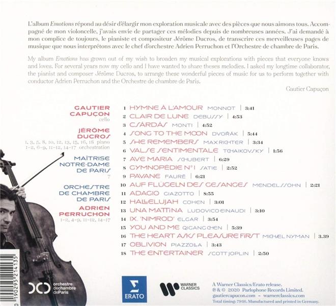 Émotions - Front Cover