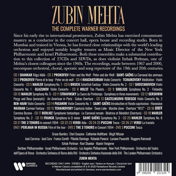 The Complete Warner Recordings - Front Cover