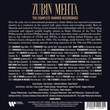 The Complete Warner Recordings - Front Cover