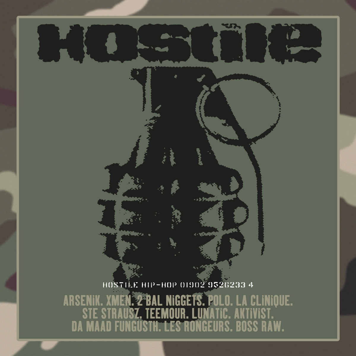HOSTILE HIP HOP VOLUME 1 - Front Cover