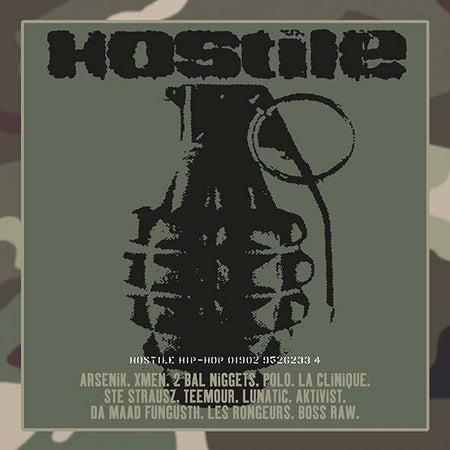 HOSTILE HIP HOP VOLUME 1 - Front Cover