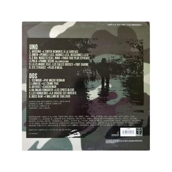 HOSTILE HIP HOP VOLUME 1 - Front Cover