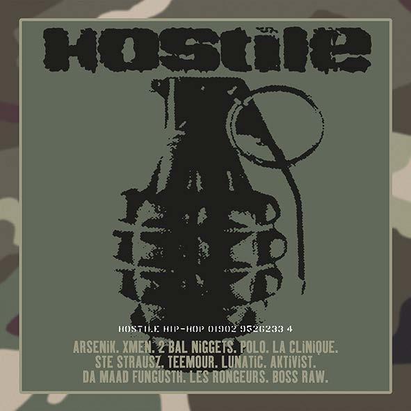 HOSTILE HIP HOP VOLUME 1 - Front Cover