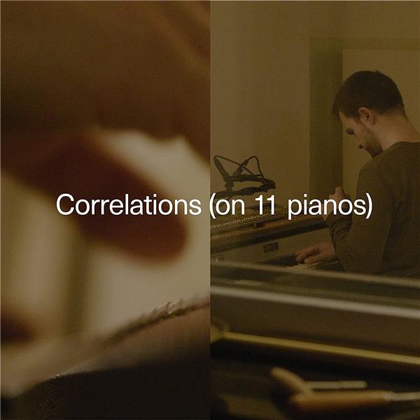 Correlations (on 11 pianos) - Front Cover