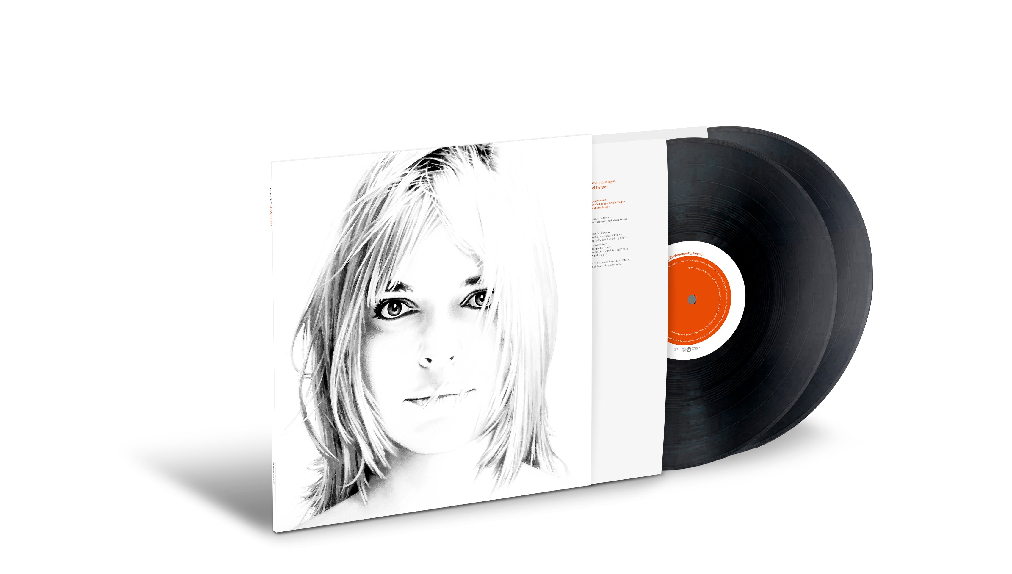Evidemment (Double Vinyle noir 180g) - Front Cover