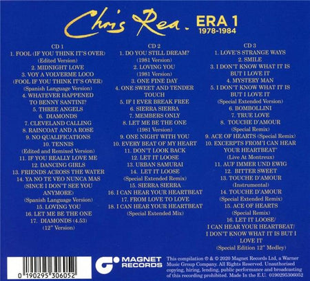 Coffret era 1 (As, Bs and rarities) 1978-1984 - Front Cover