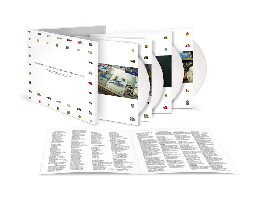 MANSETLANDIA COFFRET 4LP EDITION LIMITEE - Back Cover