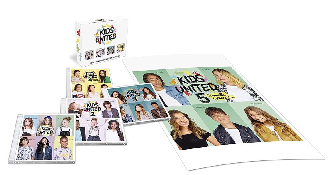 Coffret 4 albums studio - Front Cover