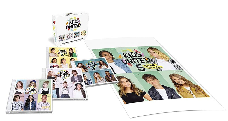 Coffret 4 albums studio - Front Cover