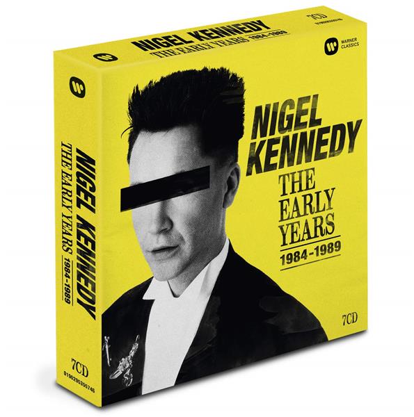 Nigel Kennedy, the early years 1984-1989 - Front Cover
