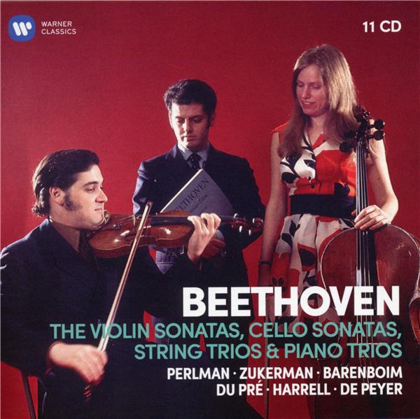 Beethoven: sonates pour violon & pour violoncelle, trios - Front Cover