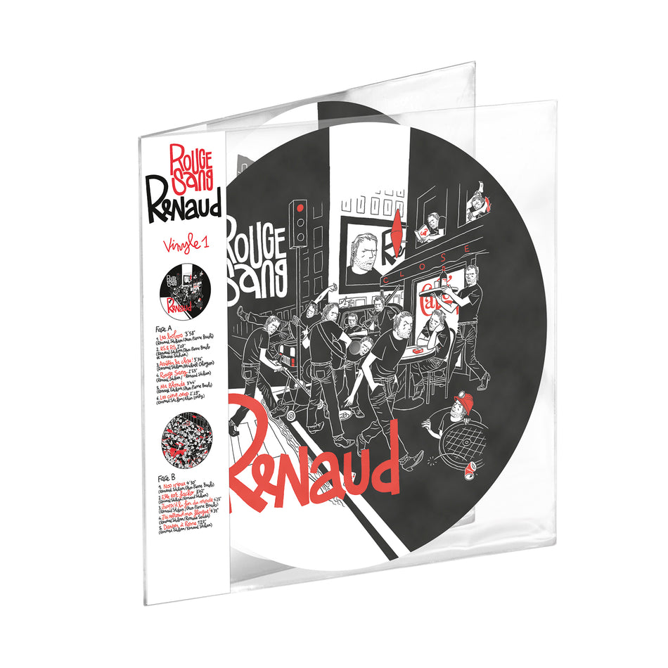 Rouge Sang – Double Picture disc - Front Cover