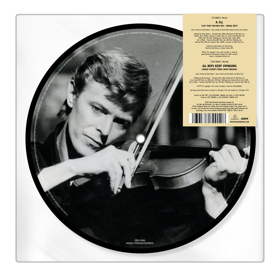 DJ 40EME ANNIV(PICTURE DISC) - Back Cover