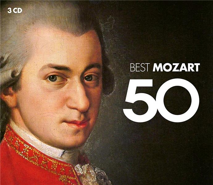 50 Best Mozart - Front Cover