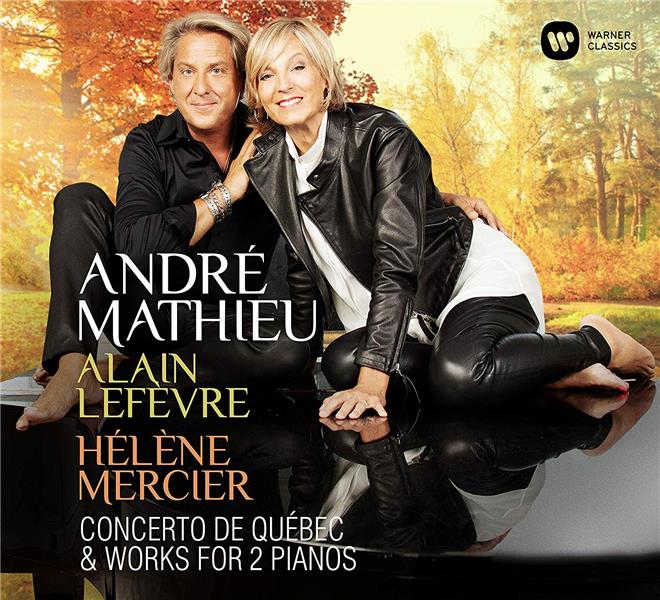 Concerto de Québec and works for 2 pianos - Front Cover