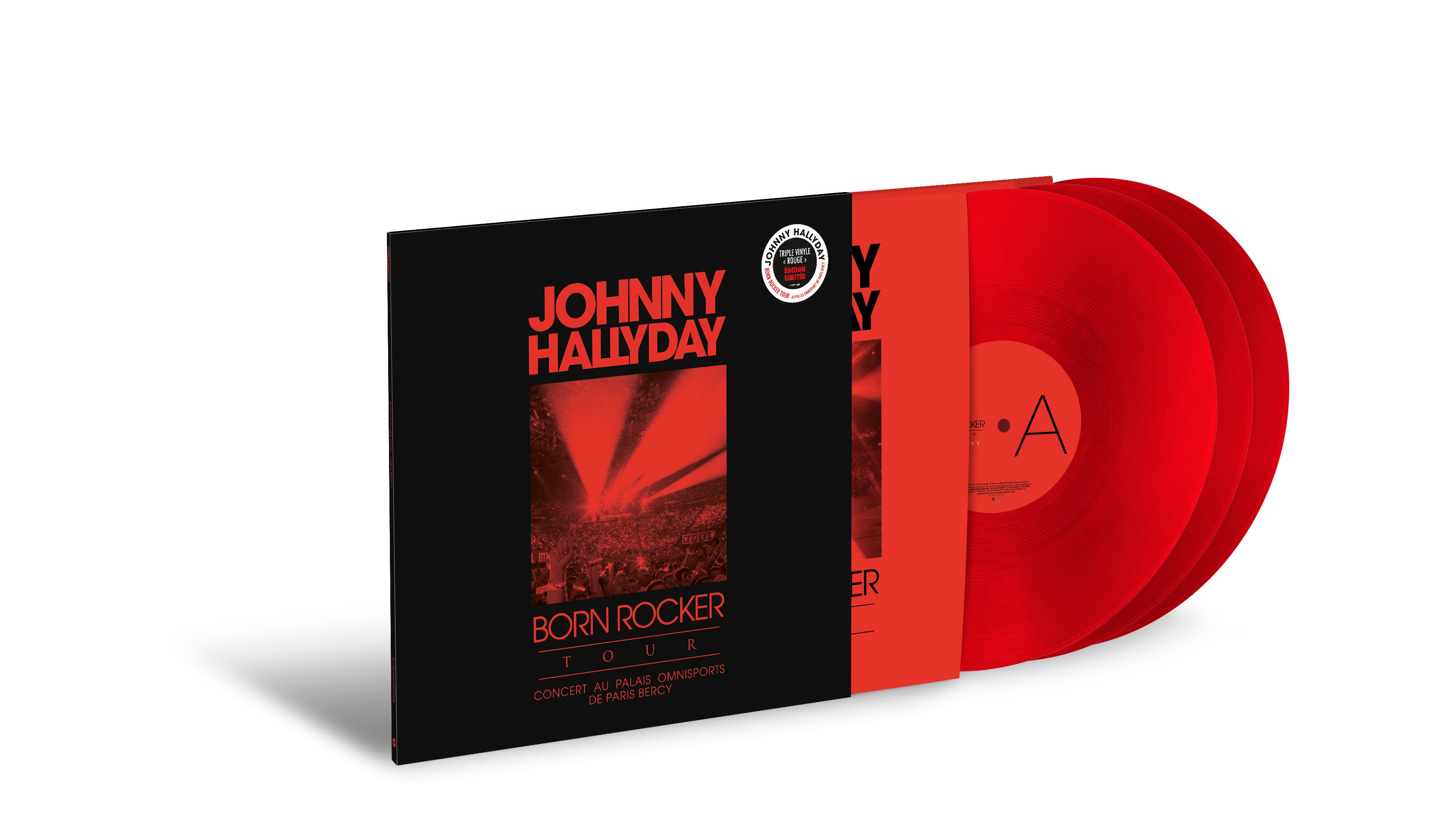 BORN ROCKER TOUR- Palais Omnisports de Paris Bercy - Back Cover