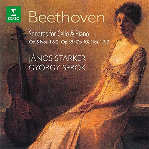 The five sonatas for piano and cello - Front Cover