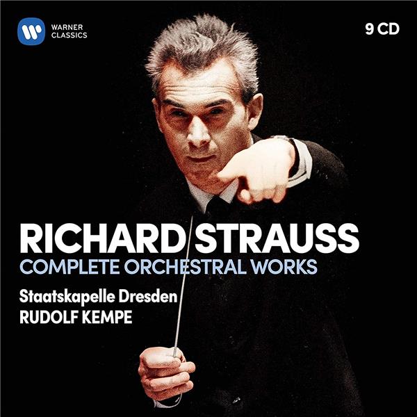 Richard Strauss complete orchestra works - Front Cover