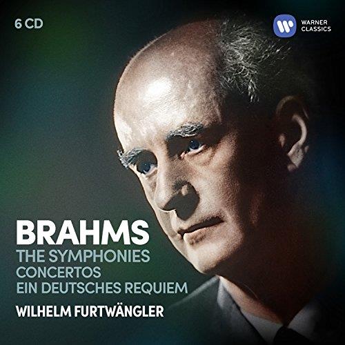 The symphonies, concertos, ein deutsches requiem - Front Cover