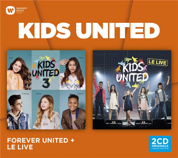 Coffret 2 cd: Forever united + Le live - Front Cover