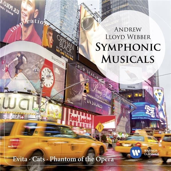 Webber: symphonic musicals - Front Cover