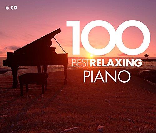 100 best relaxing piano - Front Cover