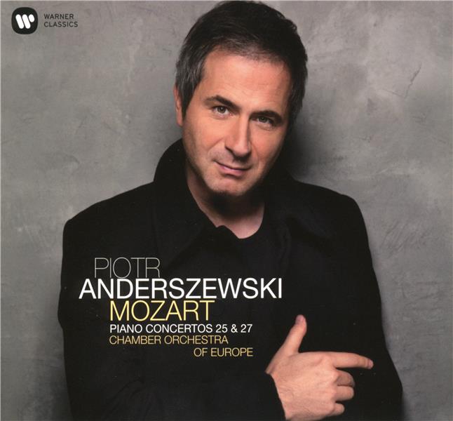 Piano concertos 25 & 27 - Front Cover