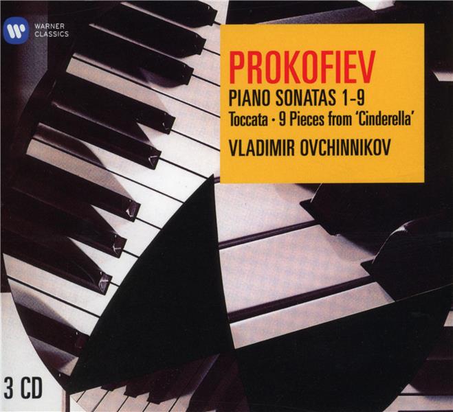 Piano sonatas 1-9 - Front Cover