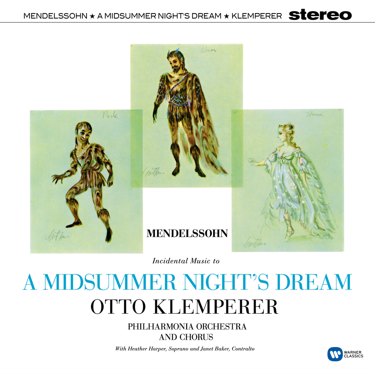 MENDELSSOHN : LE SONGE D'UNE NUIT D'ÉTÉ - Front Cover