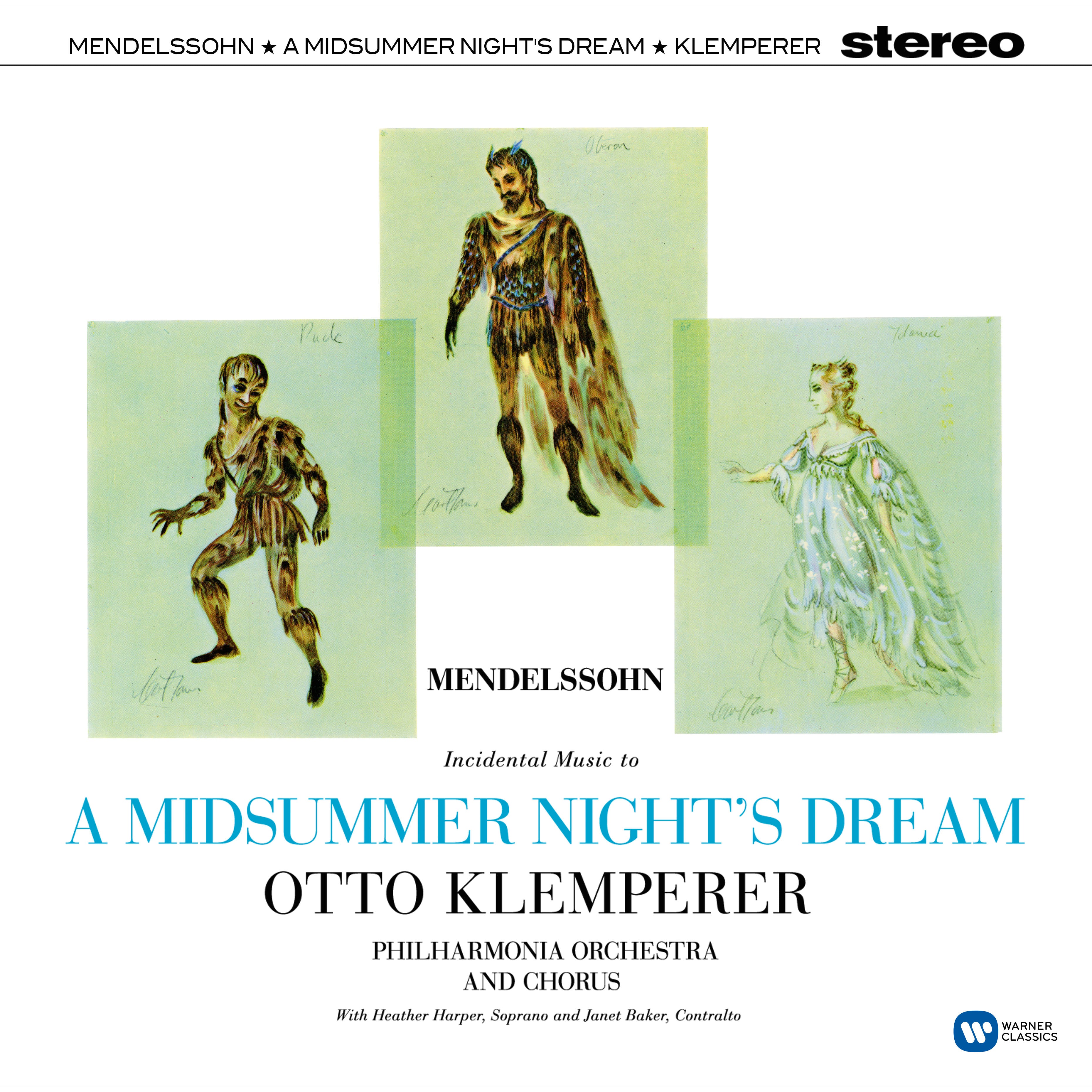 MENDELSSOHN : LE SONGE D'UNE NUIT D'ÉTÉ - Front Cover