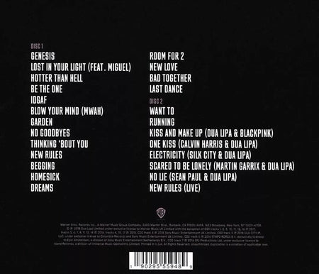 Dua Lipa Édition Deluxe - Front Cover