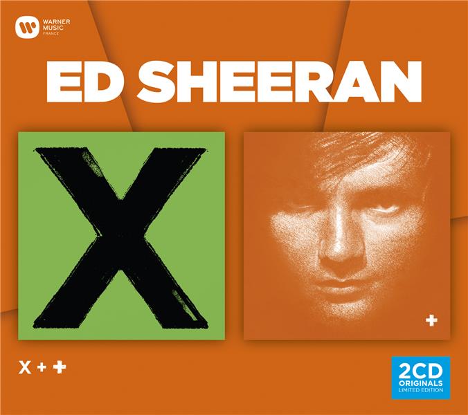 Coffret 2 CD: X & + - Front Cover