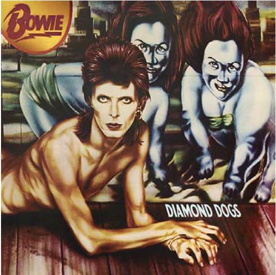 DIAMOND DOGS - Front Cover