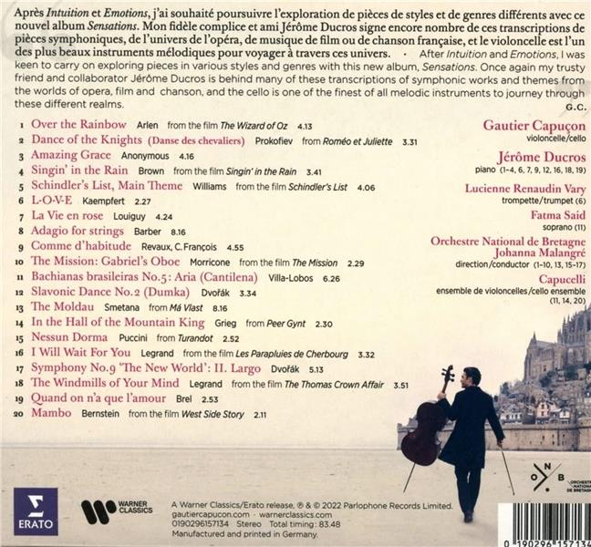 Sensations - Front Cover