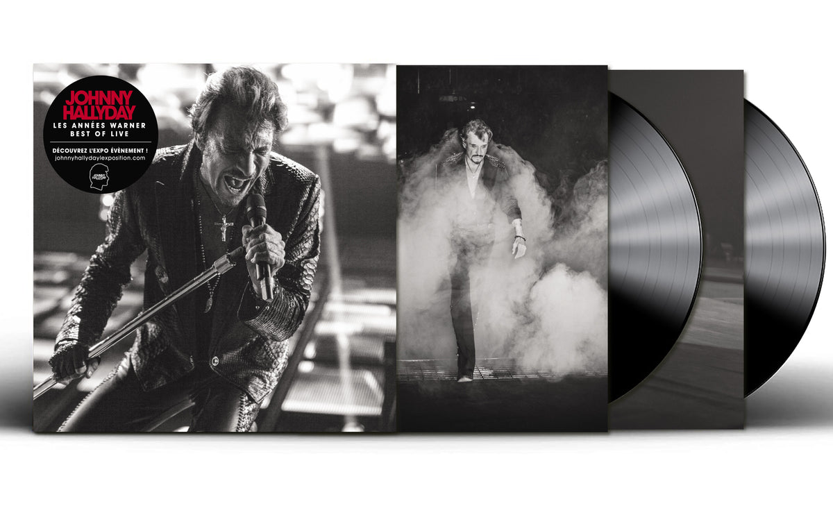 BEST OF LIVE / LES ANNÉES WARNER (DOUBLE VINYLE NOIR) - Front Cover