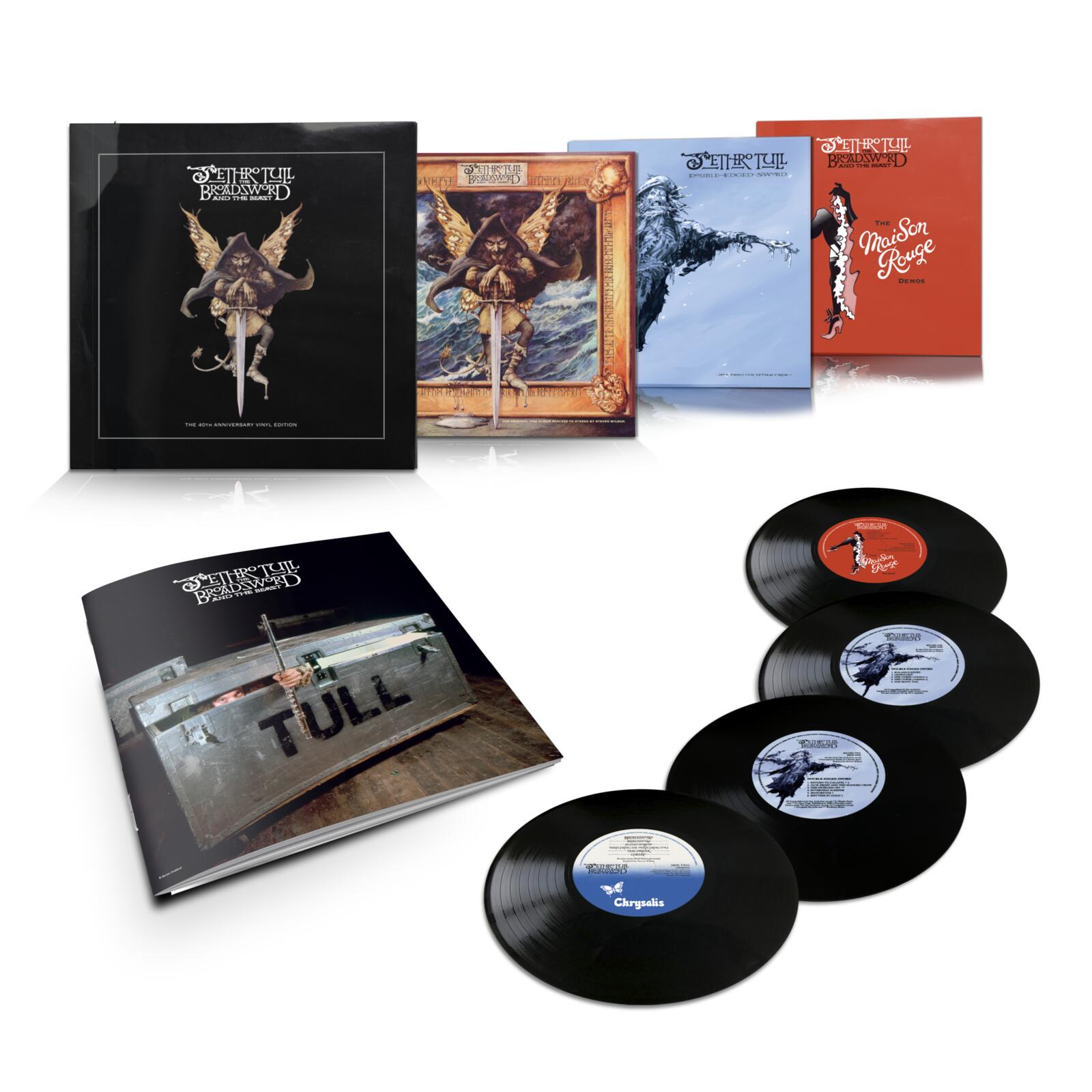 THE BROADSWORD AND THE BEAST (COFFRET 4 VINYLES - 40ÈME ANNIVERSAIRE) - Front Cover