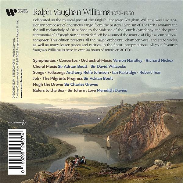 Vaughan Williams : The New Collector's Edition Coffret - Front Cover