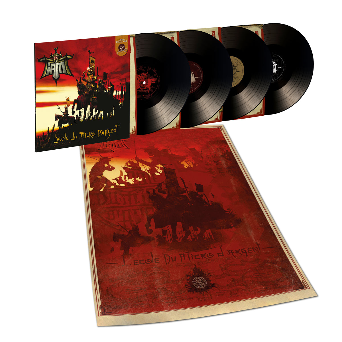 L'ÉCOLE DU MICRO D'ARGENT 4LP (EDITION 25EME ANNIVERSAIRE) - Front Cover