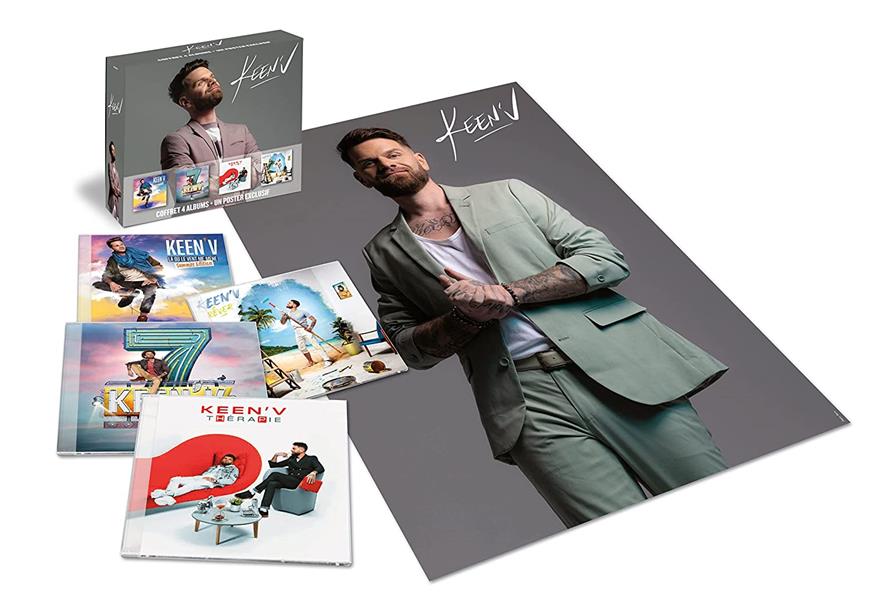 Coffret 4 Albums + Poster - Front Cover