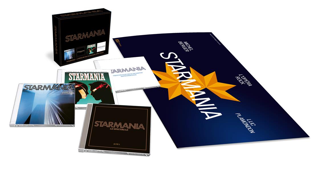 Starmania - Coffret 5 CD - Front Cover
