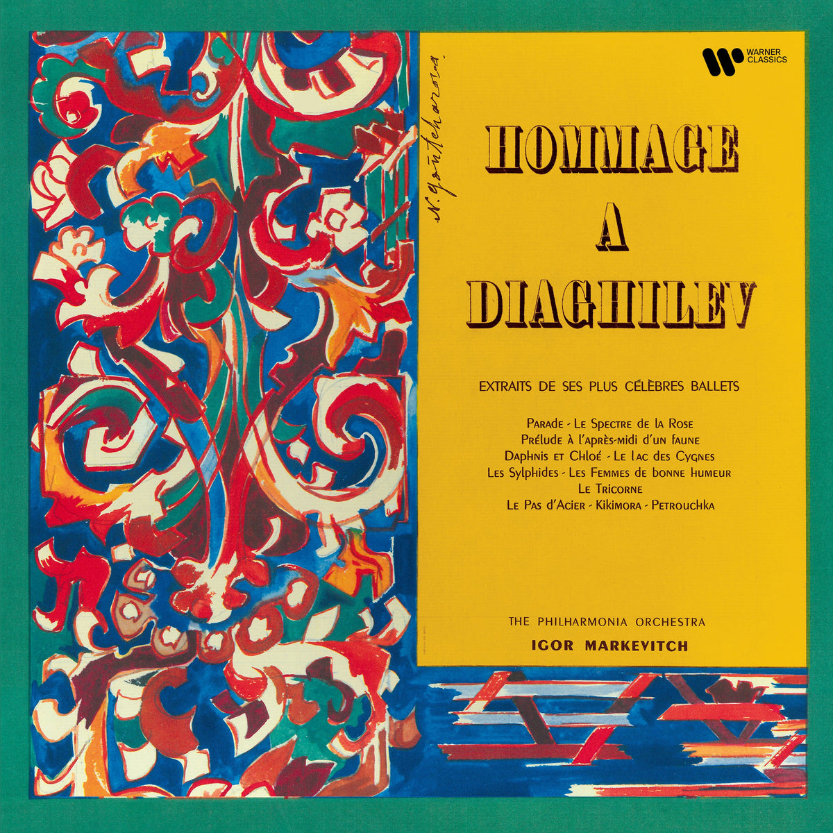 Hommage à Diaghilev (Coffret 3 vinyles) - Front Cover