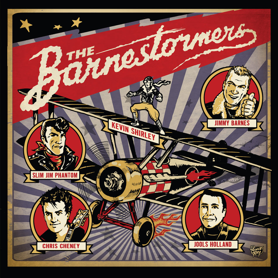 THE BARNESTORMERS - Front Cover