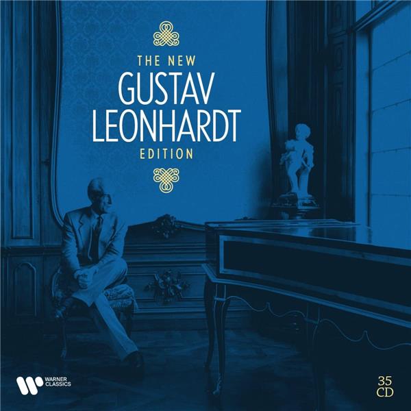 The New Gustav Leonhardt Edition (35 CD) - Front Cover