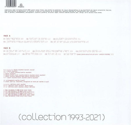 (Nouvelle) Collection - 1993-2021 (1LP noir) - Front Cover