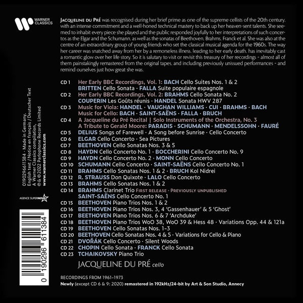 The Complete Warner Recordings - Front Cover