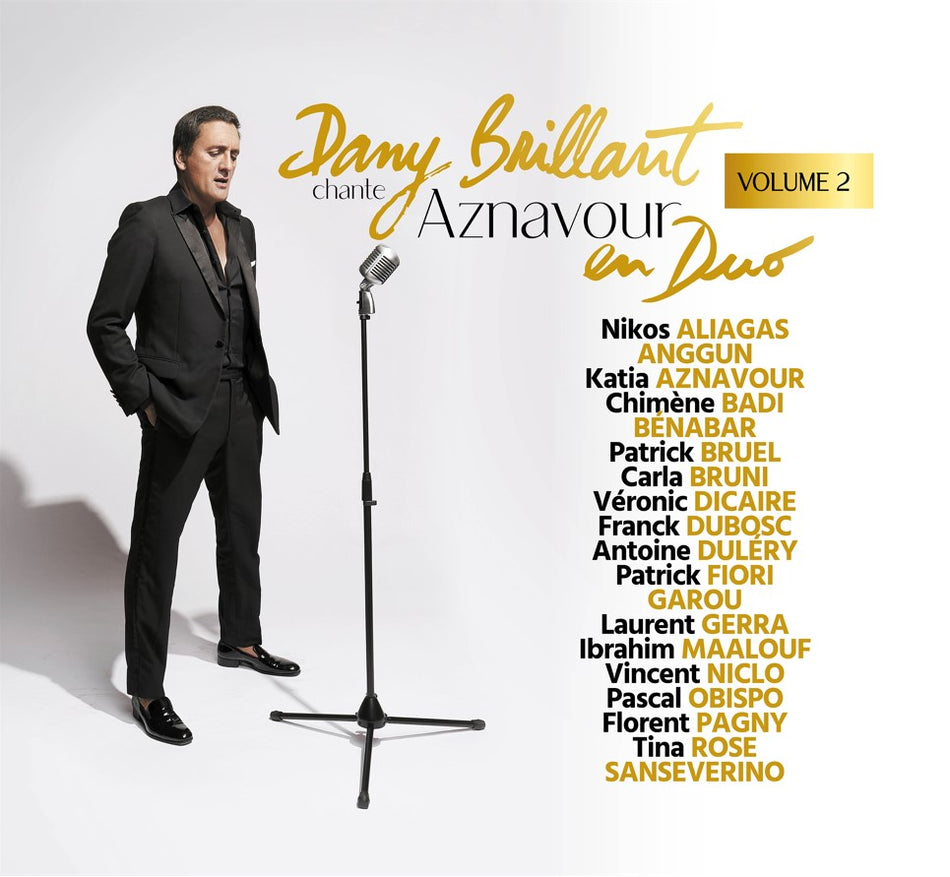 DANY BRILLANT CHANTE AZNAVOUR - EN DUO - Front Cover