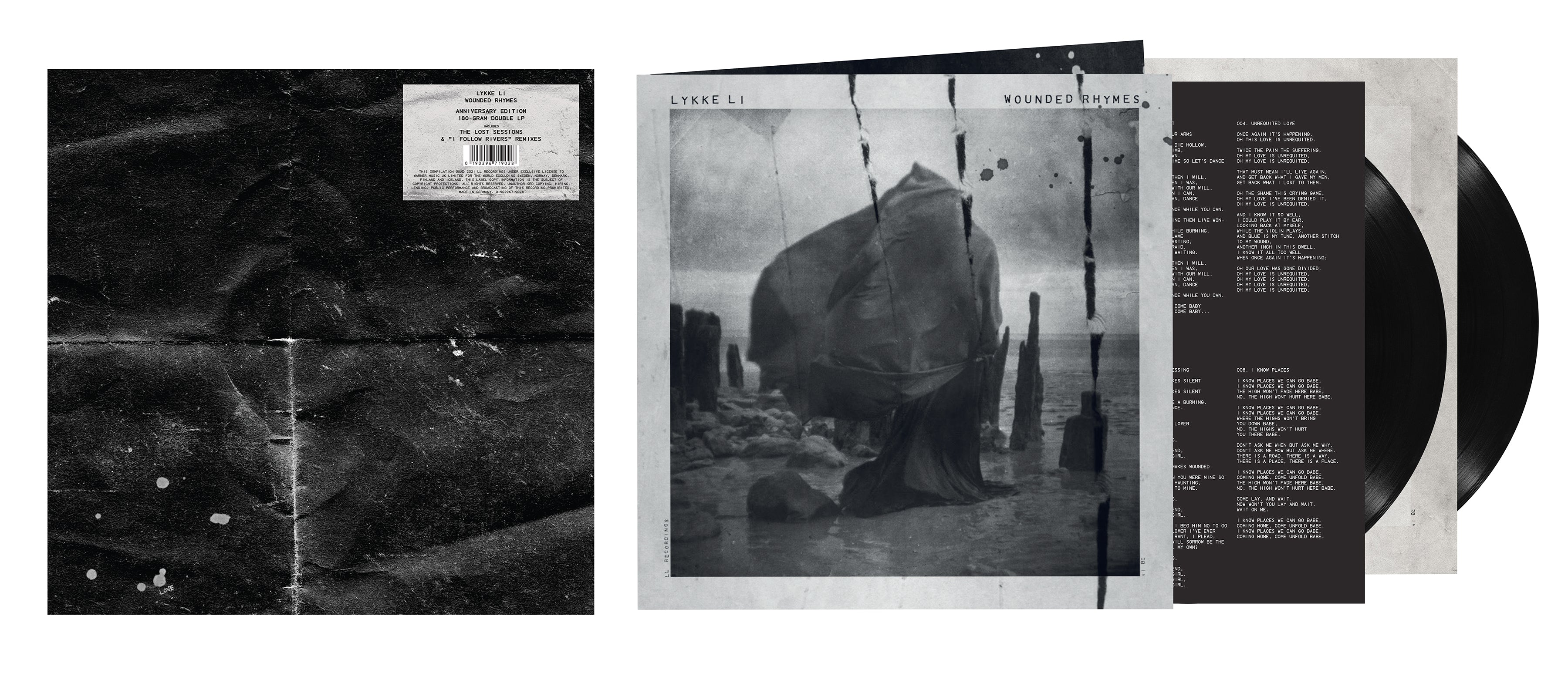 WOUNDED RHYMES (Anniversary Edition) - Front Cover