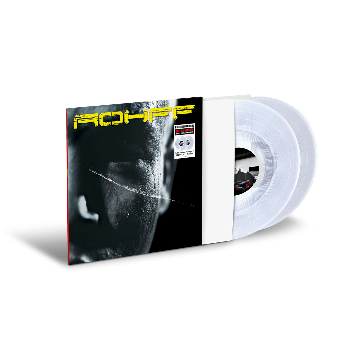 LA VIE AVANT LA MORT édition limtée vinyle transparent - Front Cover