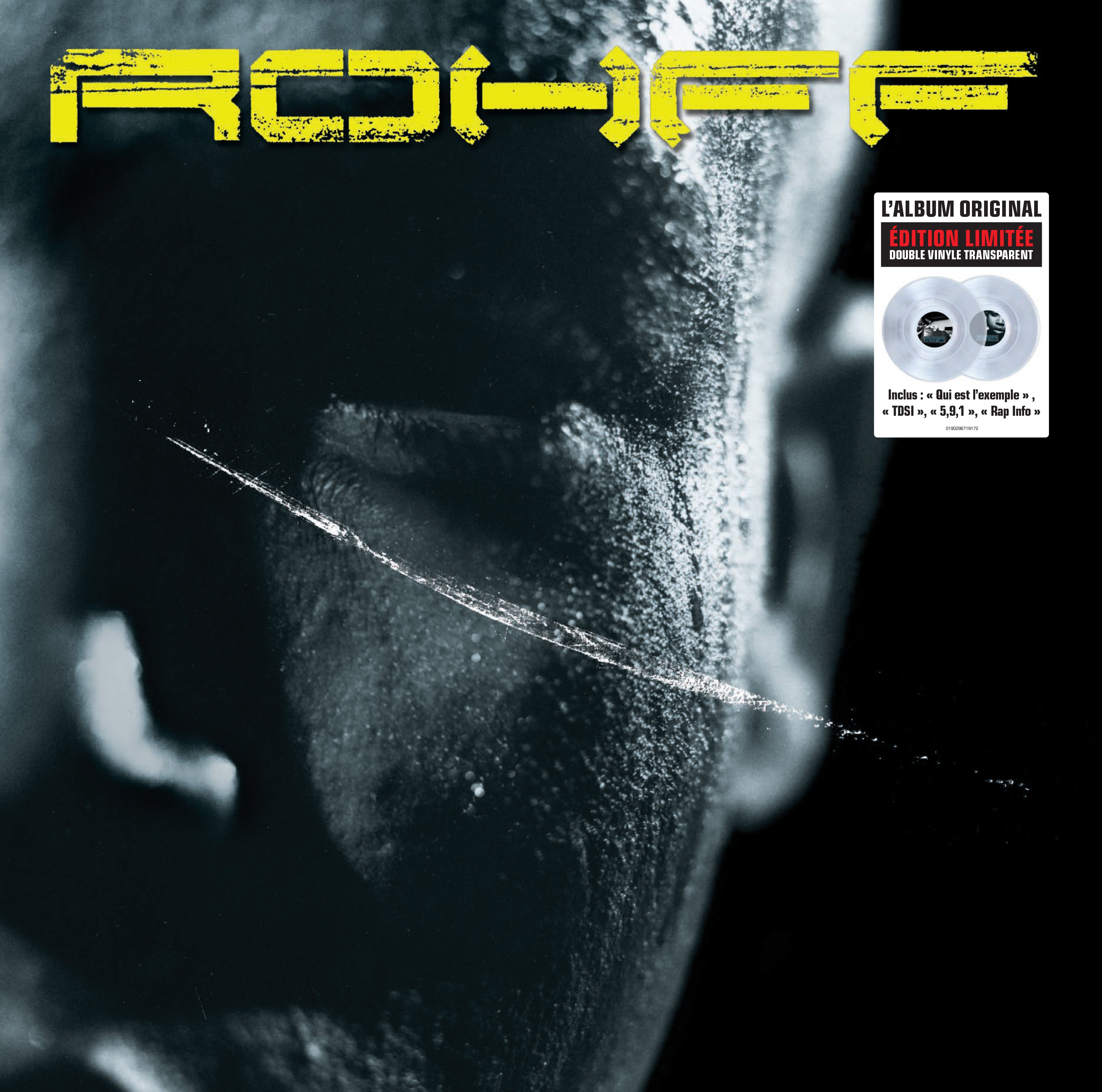 LA VIE AVANT LA MORT édition limtée vinyle transparent - Back Cover