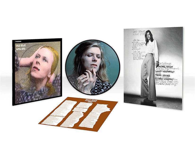 Hunky Dory 50ème Anniversaire Edition Limitée Picture Disc - Front Cover
